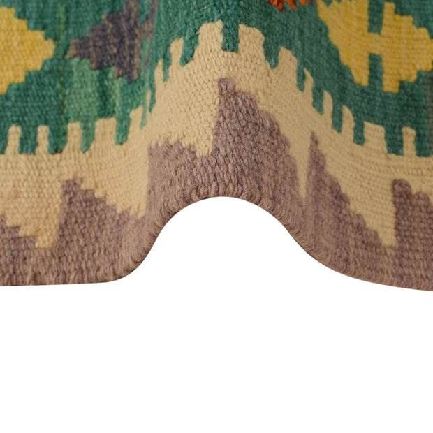 Hand Woven Wool Kelim 2' 8" x 3' 9" - No. AL79167