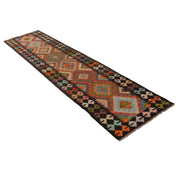 Handmade Afghan Vegetable Kilim Runner 2' 3" x 9' 10" - No. AL89085