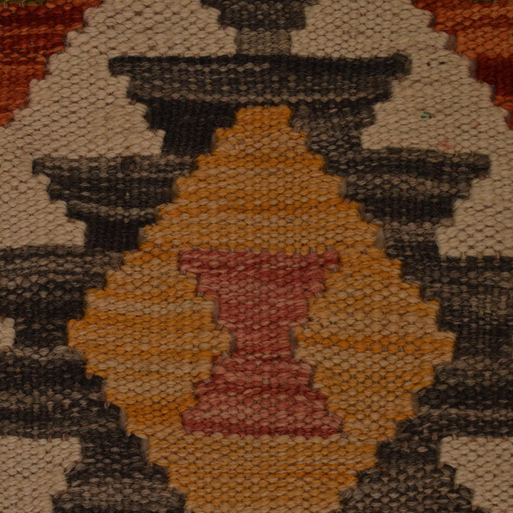 Handmade Afghan Vegetable Kilim Runner 2' 3" x 9' 10" - No. AL89085