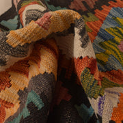 Handmade Afghan Vegetable Kilim Runner 2' 3" x 9' 10" - No. AL89085