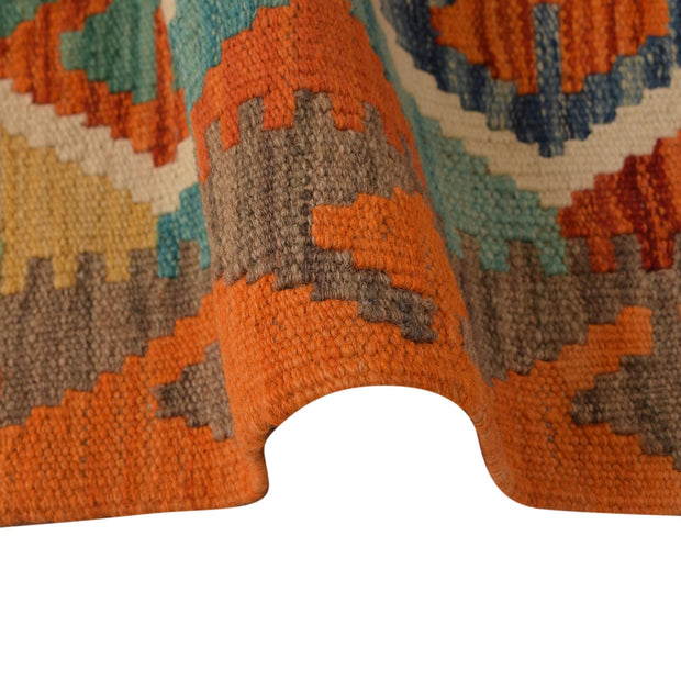 Hand Made Afghan Kilim Runner 2' 9" x 9' 6" - No. AL66900