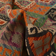 Small Size Chobi Kilim 4' 5" x 5' 9" - No. AL91973