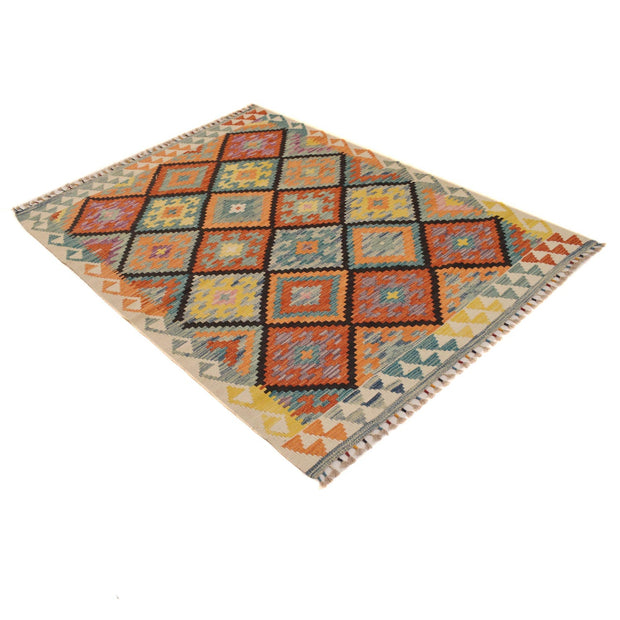 Hand Knotted Flatweave Kilim 4' 2" x 5' 9" - No. AL93490