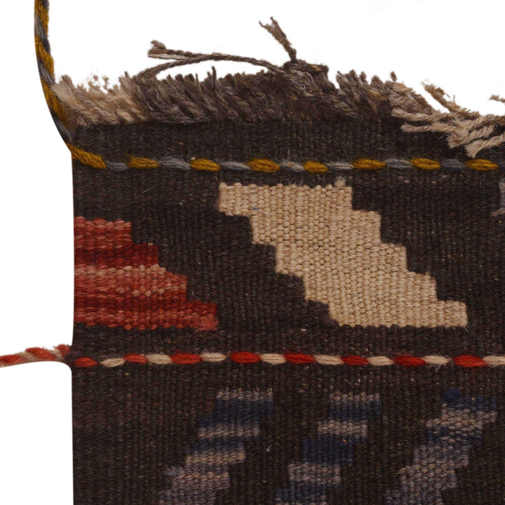 Hand Woven Wool Kelim 6' 9" x 9' 8" - No. AL74392