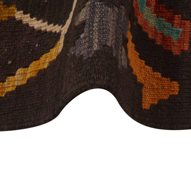 Hand Woven Wool Kelim 6' 9" x 9' 8" - No. AL74392