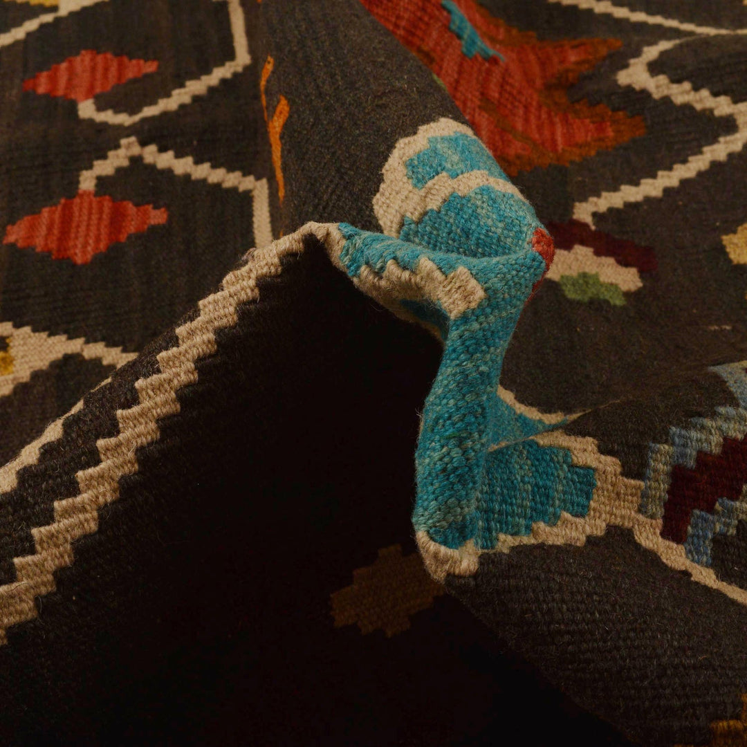 Handmade Vegetable Kelim 5' 11" x 8' 5" - No. AL94907