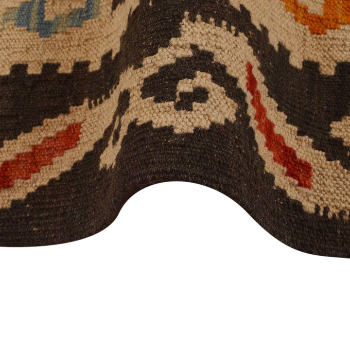 Hand Woven Wool Kelim 5' 10" x 7' 9" - No. AL36893