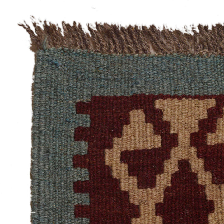 Handmade Turkish Design Wool Kilim 6' 11" x 9' 7" - No. AL35610