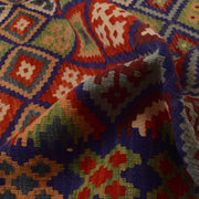 Handmade Turkish Design Wool Kilim 6' 11" x 9' 7" - No. AL35610