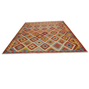 Hand Knotted Flatweave Kilim 7' 11" x 9' 11" - No. AL53548