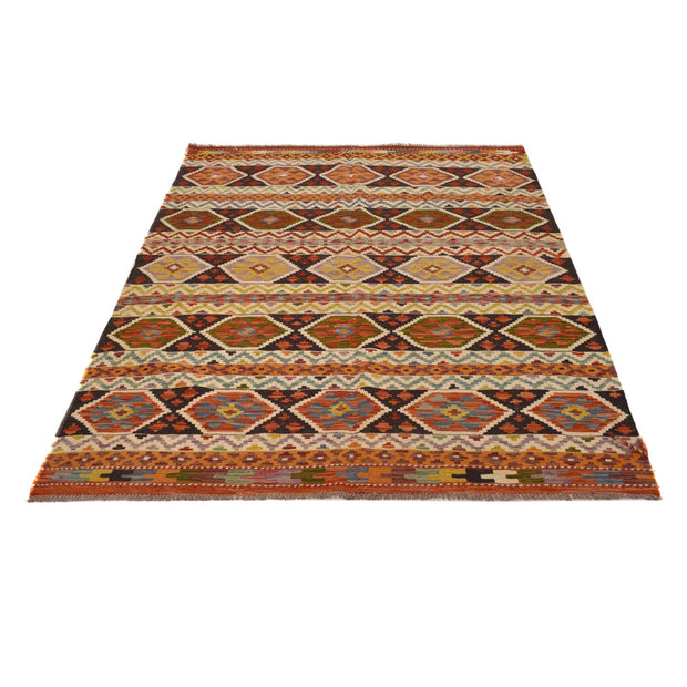 Handmade Afghan Vegetable Kilim 4' 11" x 7' 0" - No. AL41754