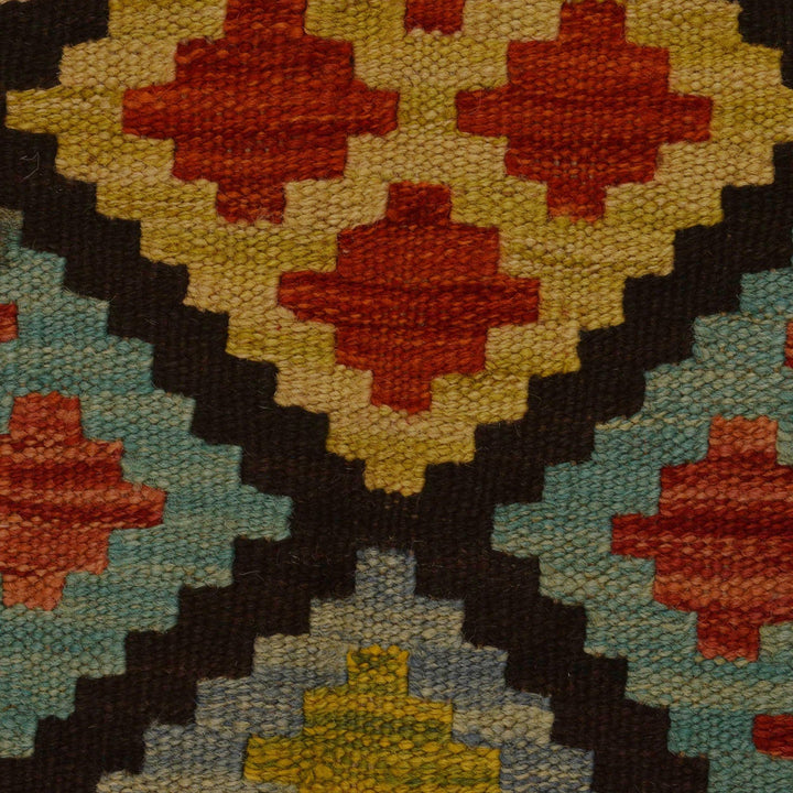 Handmade Vegetable Kilim 3' 6" x 4' 9" - No. AL98365