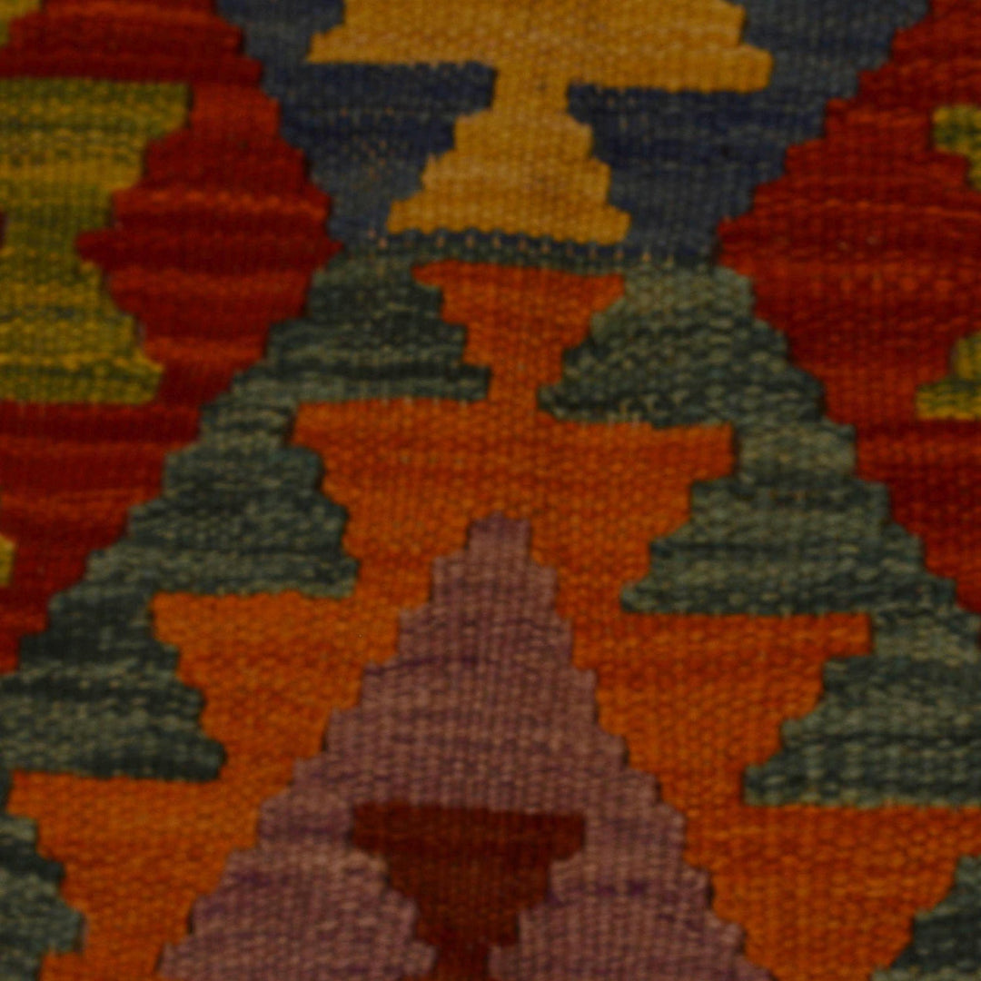 Handmade Turkish Design Wool Kilim 5' 6" x 8' 0" - No. AL13766