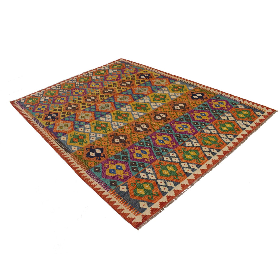 Medium Size Chobi Kilim 6' 0" x 8' 2" - No. AL55219