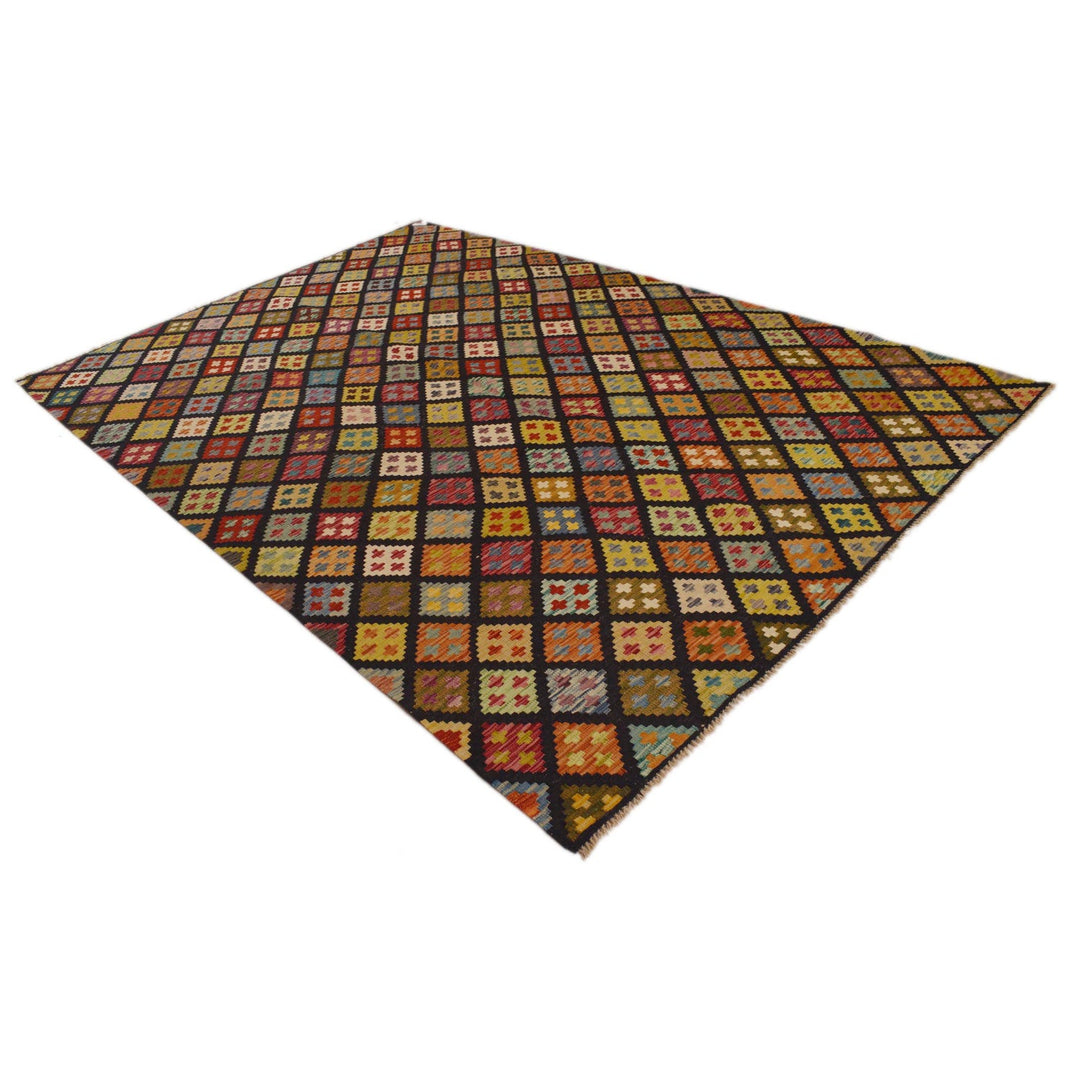 Medium Size Chobi Kilim 6' 8" x 9' 8" - No. AL79985