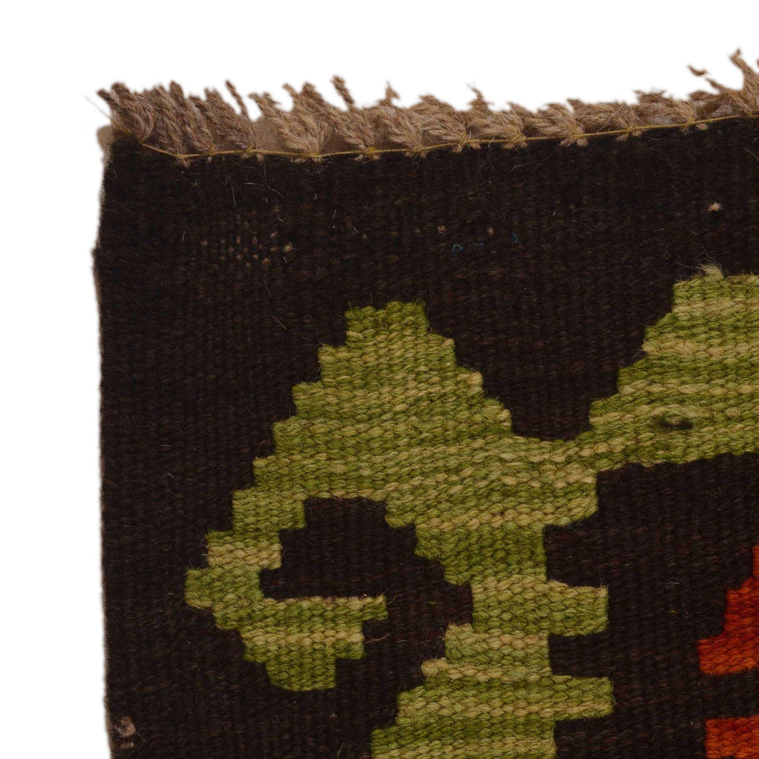 Handmade Turkish Design Wool Kilim 3' 4" x 4' 9" - No. AL70196