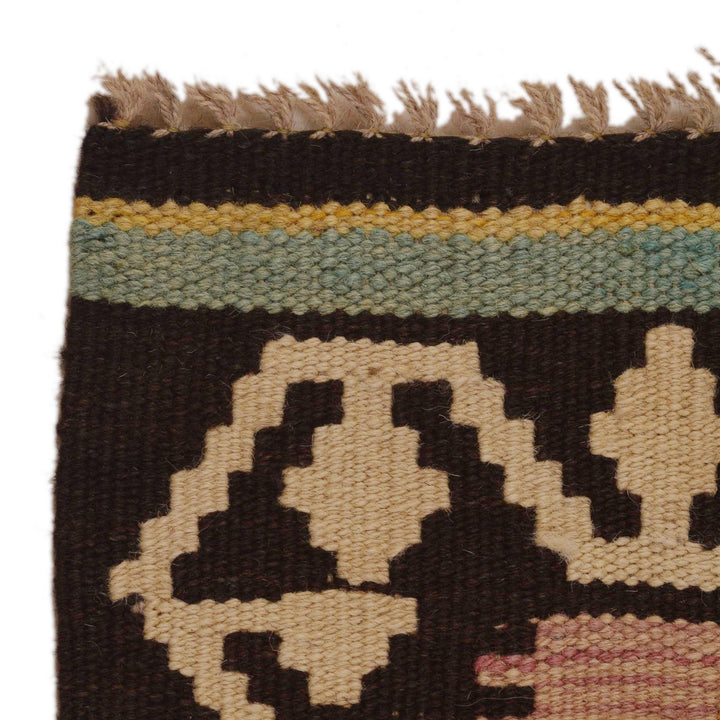 Small Size Chobi Kilim 3' 3" x 4' 10" - No. AL96686