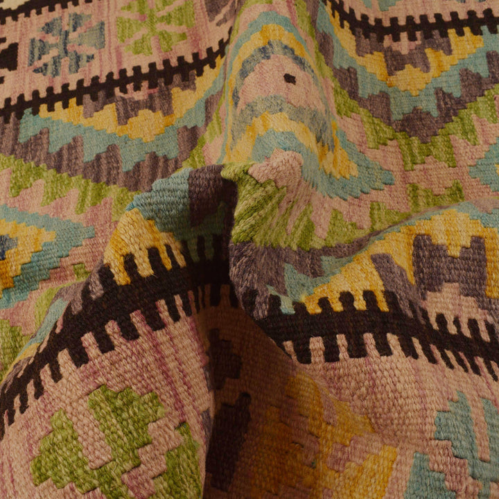 Small Size Chobi Kilim 3' 3" x 4' 10" - No. AL96686