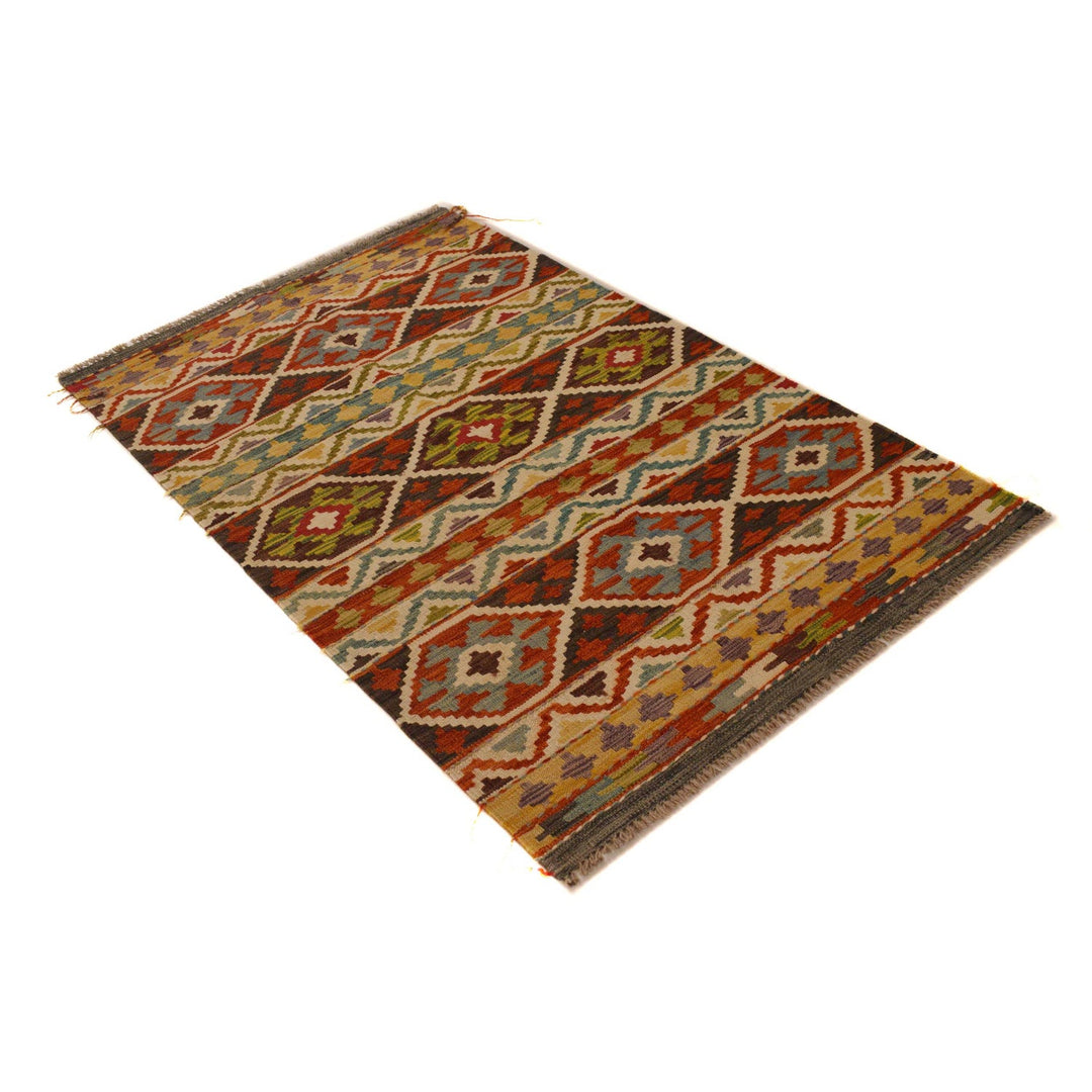 Hand Knotted Flatweave Kilim 3' 3" x 5' 3" - No. AL77610