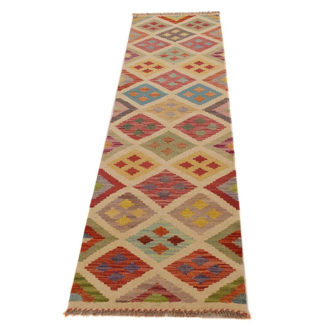 Handmade Vegetable Kilim Runner 1' 8"x 6' 9" - No. AL36779