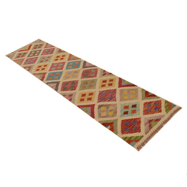 Handmade Vegetable Kilim Runner 1' 8"x 6' 9" - No. AL36779