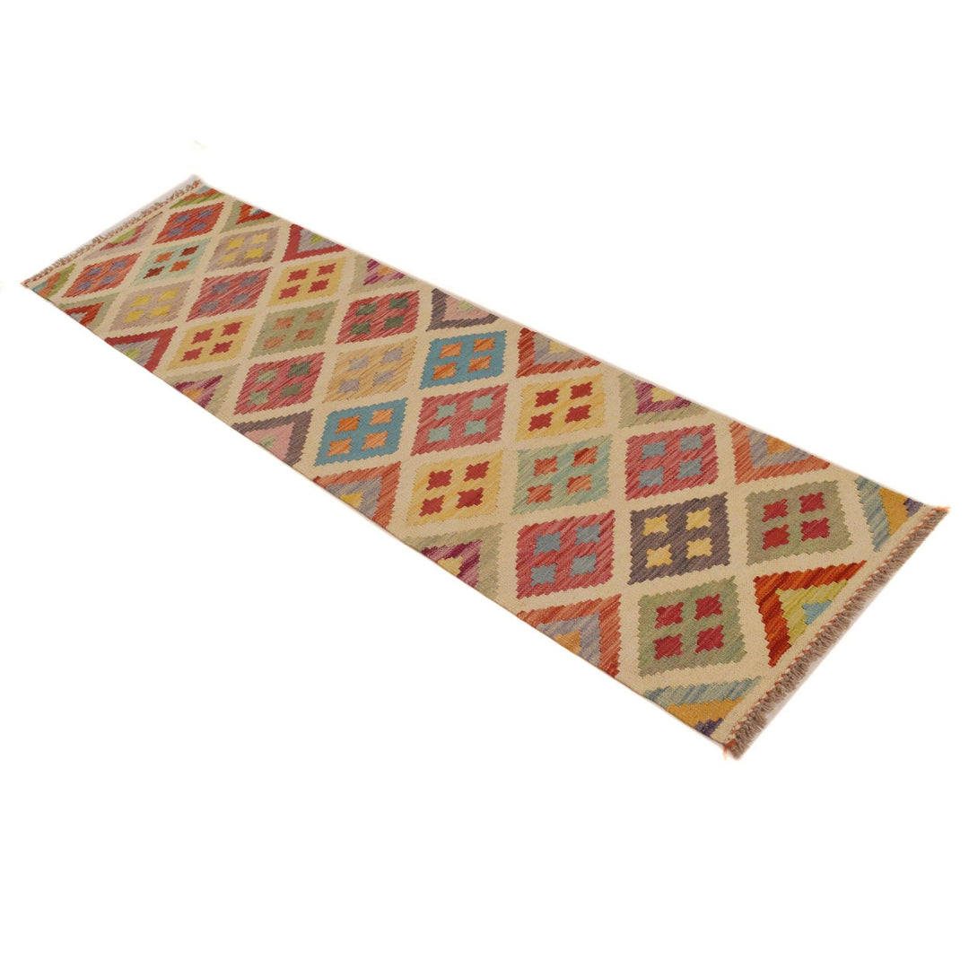 Handmade Vegetable Kilim Runner 1' 8"x 6' 9" - No. AL36779