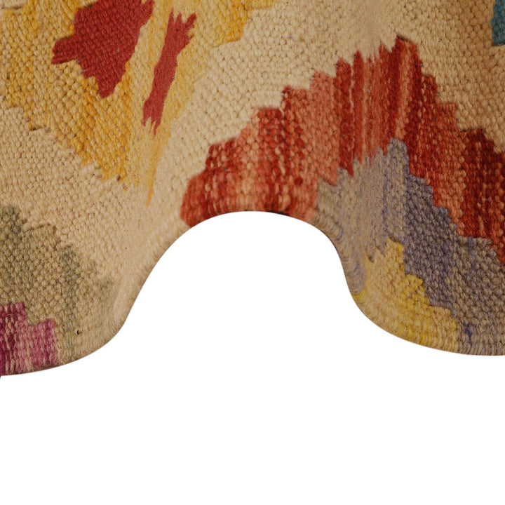 Handmade Vegetable Kilim Runner 1' 8"x 6' 9" - No. AL36779