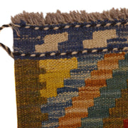 Hand Woven Wool Kelim Runner 2' 0" x 9' 7" - No. AL40261