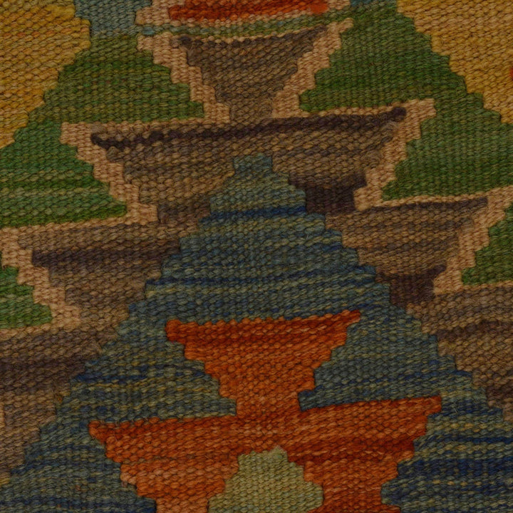 Handmade Afghan Vegetable Kilim 3' 3" x 4' 11" - No. AL28121