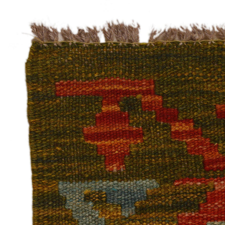 Handmade Vegetable Kelim Runner 1' 8"x 6' 8" - No. AL48184