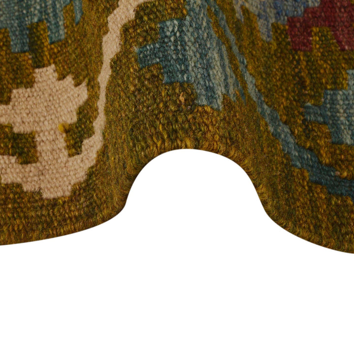 Handmade Vegetable Kelim Runner 1' 8"x 6' 8" - No. AL48184