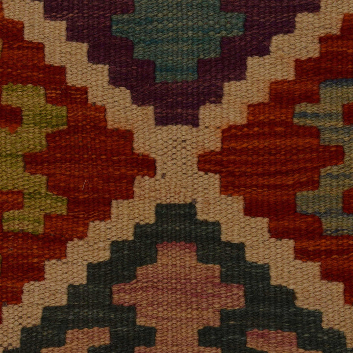 Hand Knotted Flatweave Kilim 3' 7" x 5' 1" - No. AL30998
