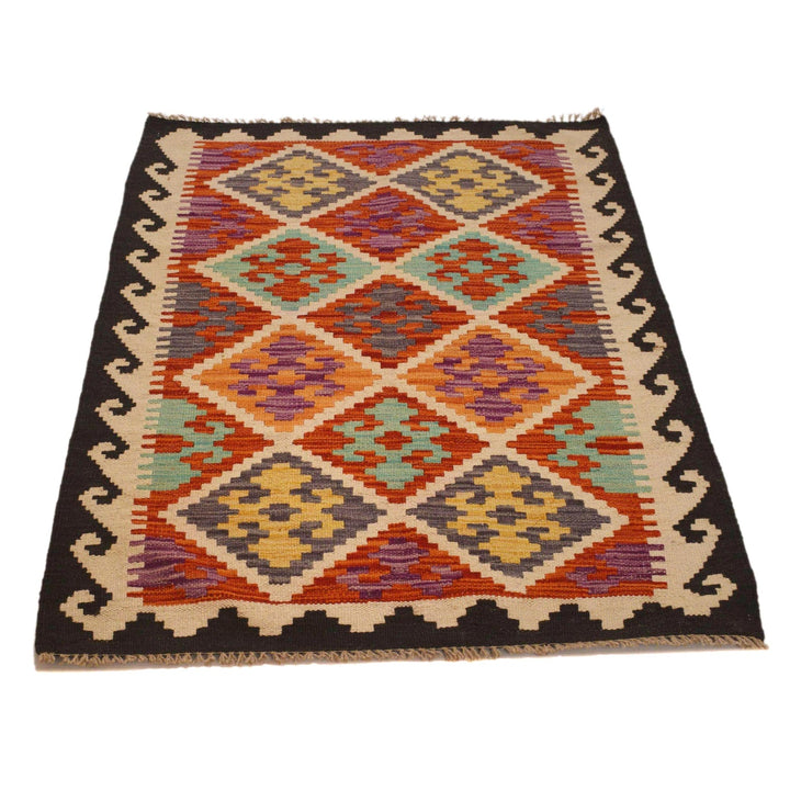 Small Size Chobi Kilim 2' 9" x 4' 3" - No. AL41333