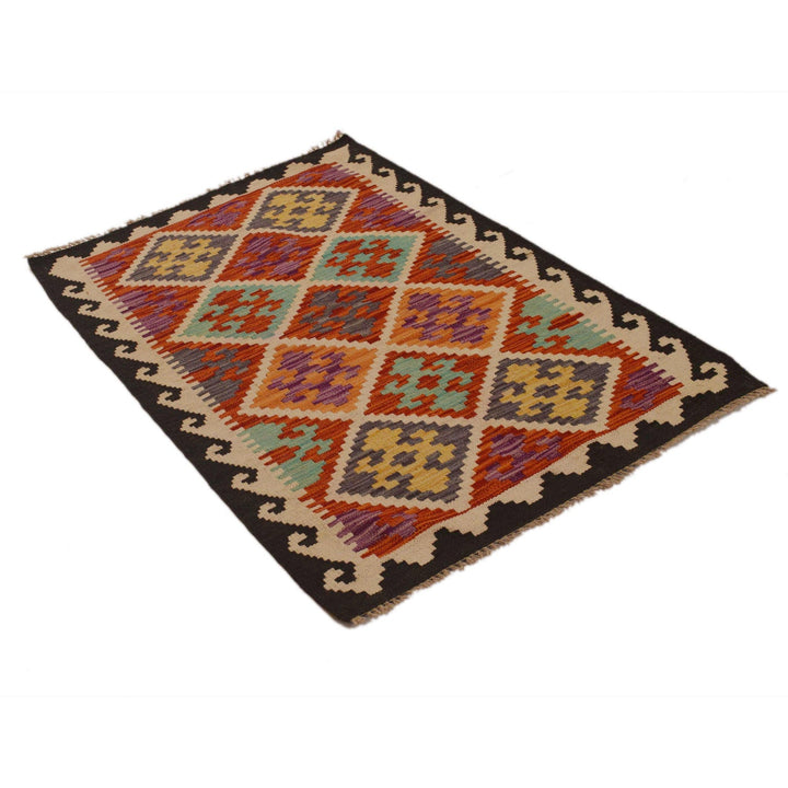 Small Size Chobi Kilim 2' 9" x 4' 3" - No. AL41333