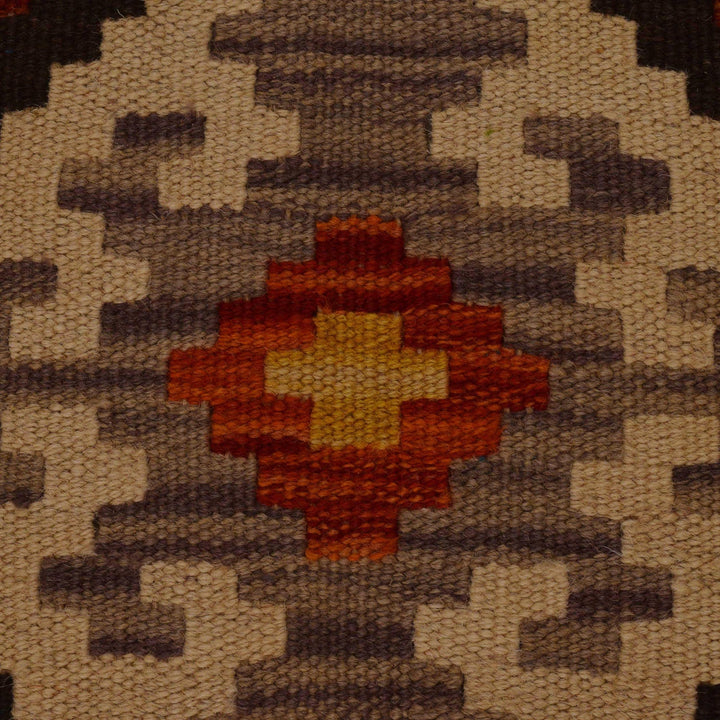 Handmade Afghan Vegetable Kilim 3' 2" x 5' 1" - No. AL24588