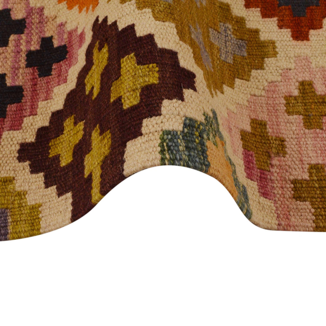 Hand Made Afghan Kilim 4' 11" x 6' 8" - No. AL70432