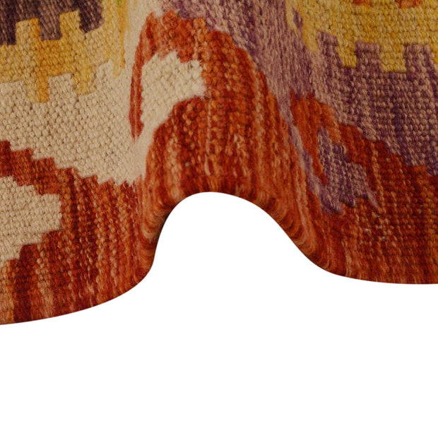 Hand Woven Wool Kelim Runner 2' 3"x 6' 7" - No. AL99864