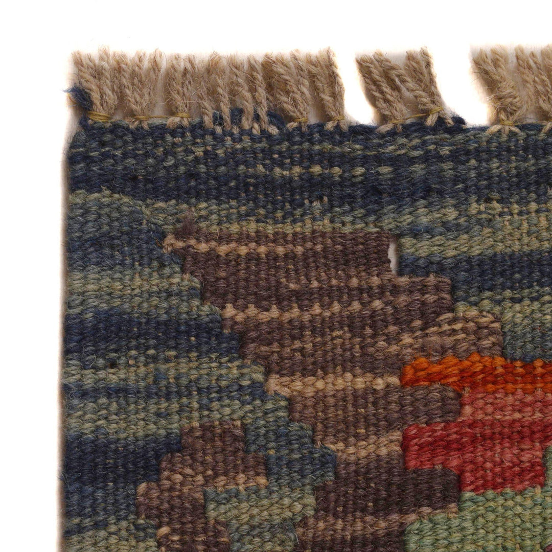 Handmade Afghan Vegetable Kilim 5' 9" x 8' 5" - No. AL73189