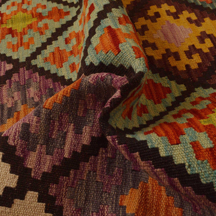 Handmade Afghan Vegetable Kilim 5' 9" x 8' 5" - No. AL73189