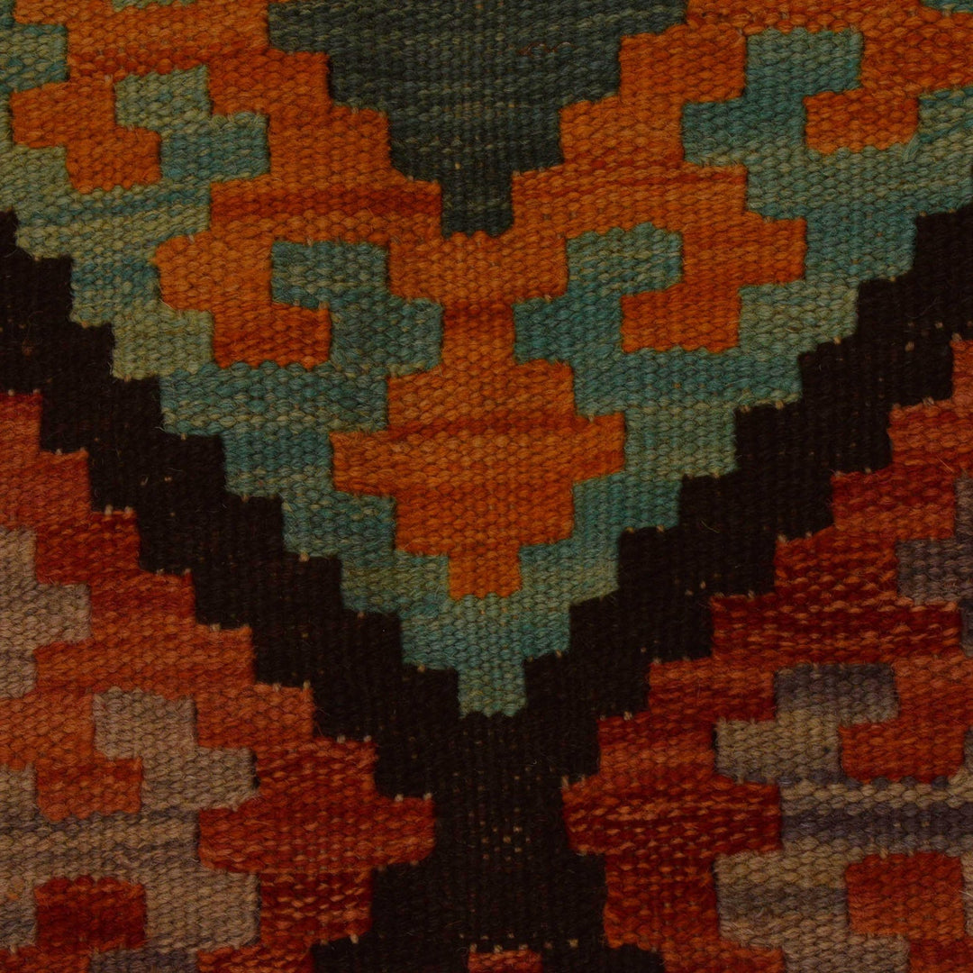 Hand Made Afghan Kilim 5' 10" x 8' 6" - No. AL50442