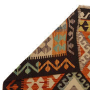 Colorful Flat-Weave Wool Kilim 5' 10" x 8' 2" - No. AL70122