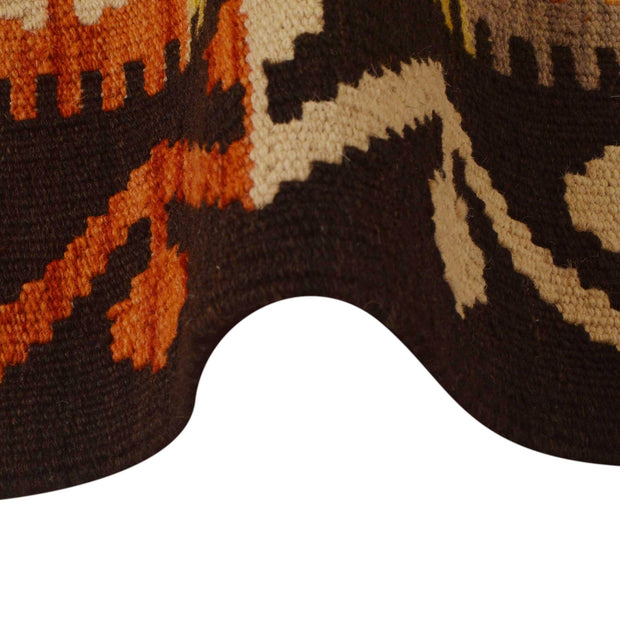 Colorful Flat-Weave Wool Kilim 5' 10" x 8' 2" - No. AL70122