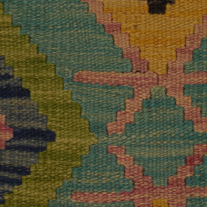 Handmade Turkish Design Wool Kilim 5' 8" x 8' 4" - No. AL61870