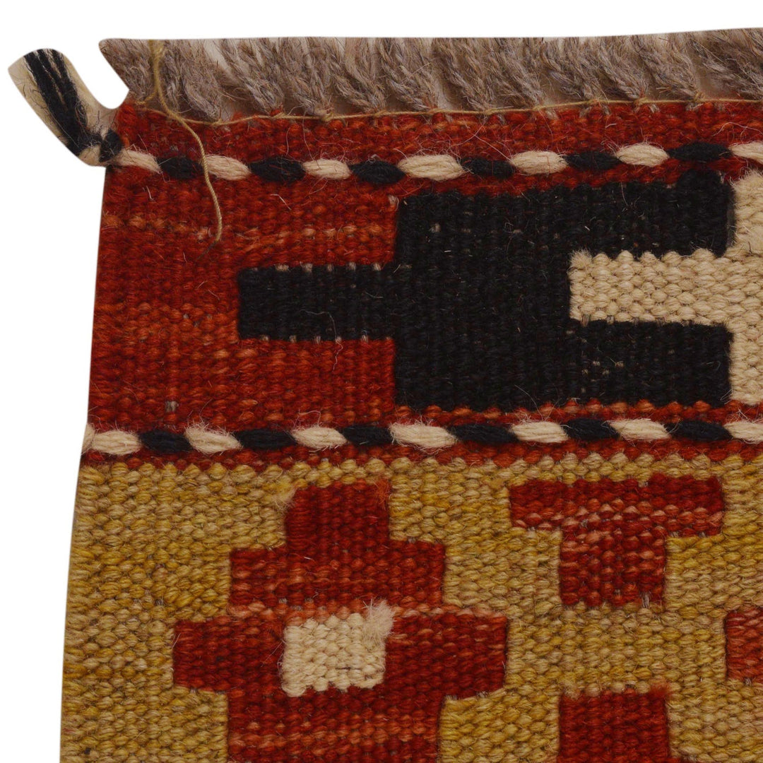 Handmade Vegetable Kilim 4' 10" x 7' 5" - No. AL93200