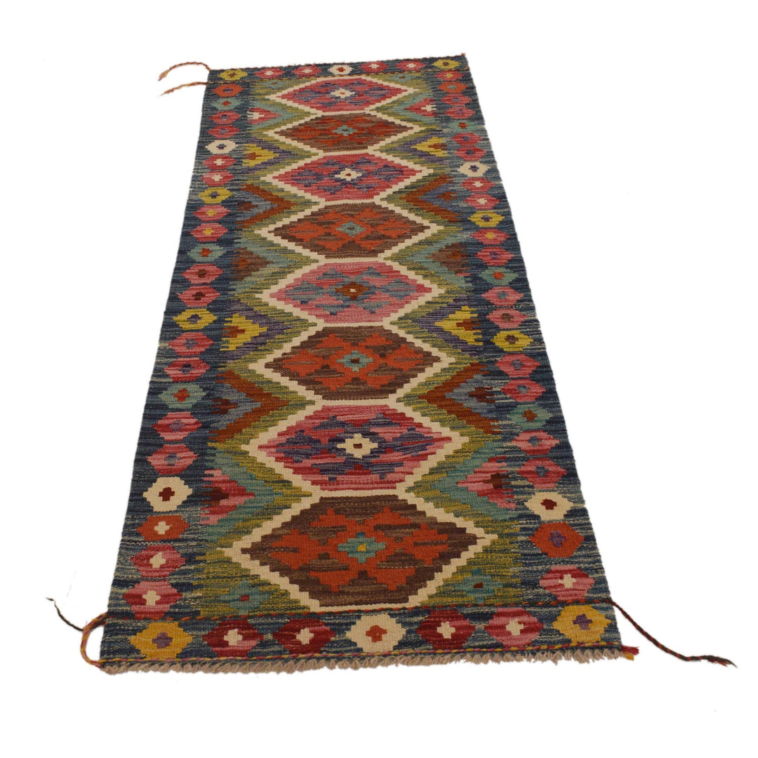 Short Chobi Kilim Runner 2' 3"x 6' 7" - No. AL53845