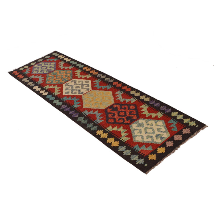 Hand Made Afghan Kilim Runner 2' 0"x 6' 5" - No. AL84085