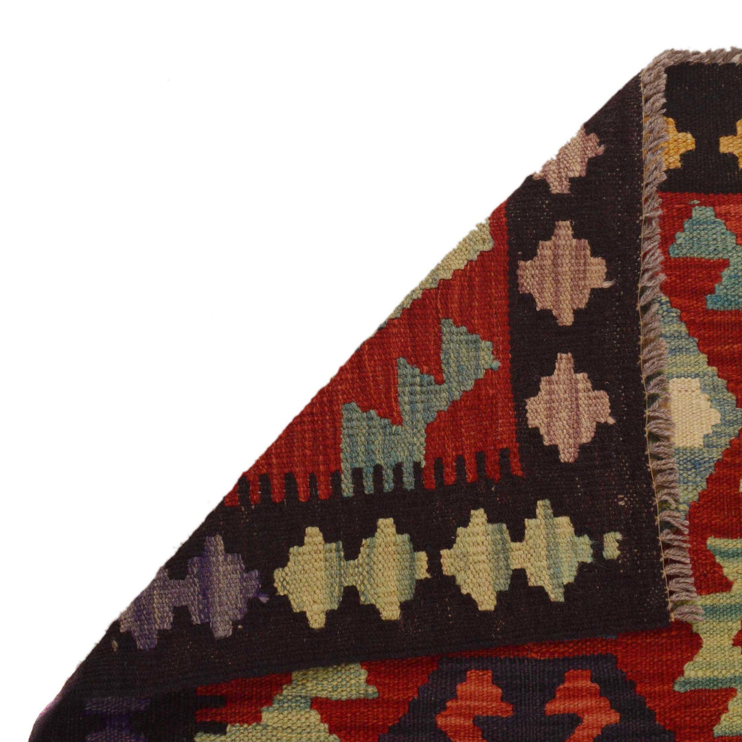 Hand Made Afghan Kilim Runner 2' 0"x 6' 5" - No. AL84085