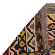 Hand Knotted Afghan Style Kilim 9' 7" x 12' 8" - No. AL88045