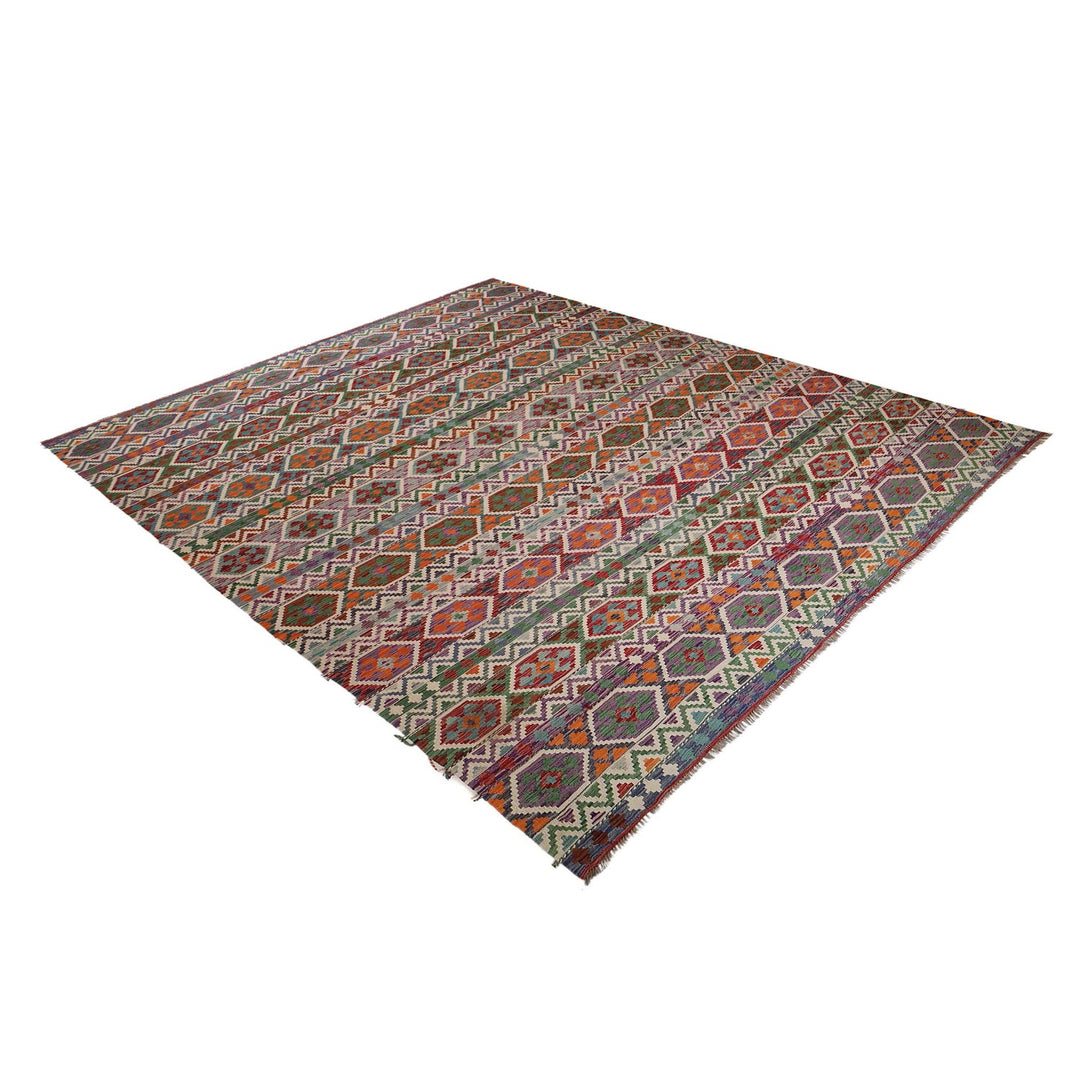 Large Size Chobi Kilim 10' 5" x 13' 5" - No. AL30446
