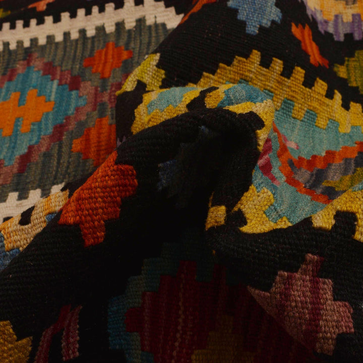 Handmade Afghan Vegetable Kilim 9' 10" x 13' 2" - No. AL32425